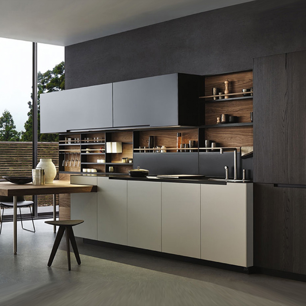 Selling Modern Hot Design Lacquer Kitchen Cabinet Metallic